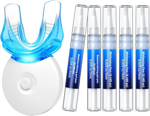 Teeth whitening kit - teeth, led