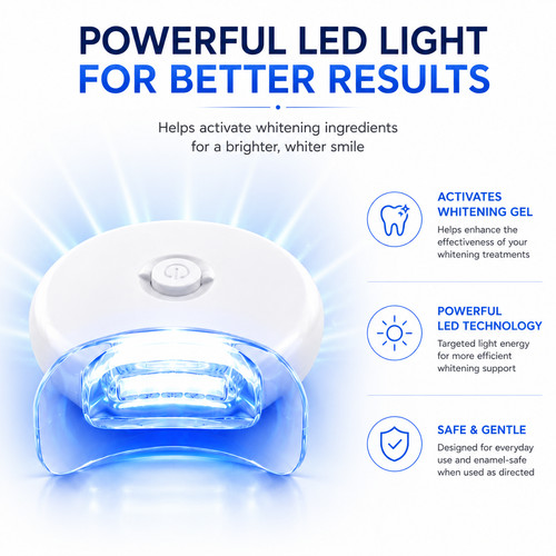 Teeth whitening led - teeth, light
