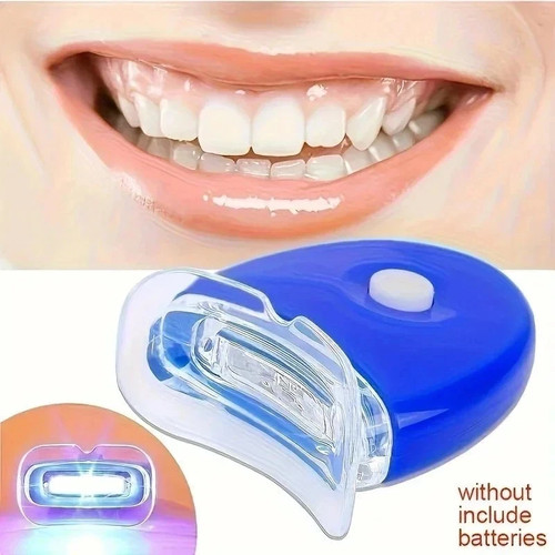 Led teeth whitening light blue - teeth,