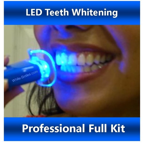 Teeth whitening kit with - teeth,