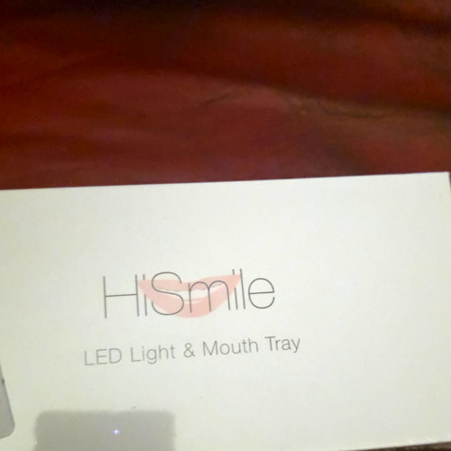 Hismile teeth whitening light - teeth,
