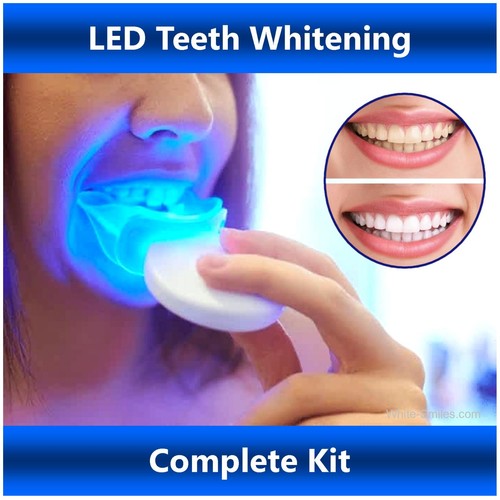 Teeth whitening kit - teeth, led