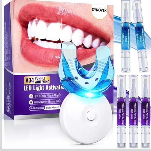 Teeth whitening kit with - kit, led
