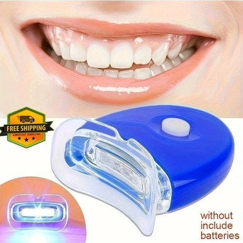 Led teeth whitening light blue - whitening,