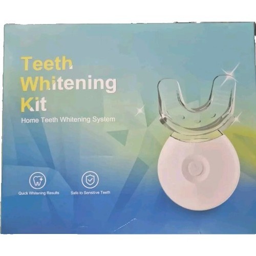 Teeth whitening kit with - teeth,