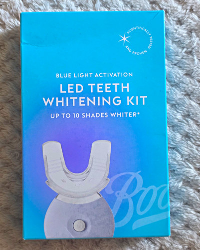 Boots led teeth whitening kit - whitening,