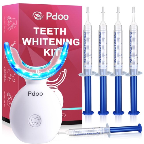 Teeth whitening kit with - whitening, led